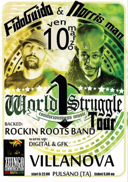 Dalla Giamaica, Norris Man in concerto + Fido Guido + Rockin Roots Band