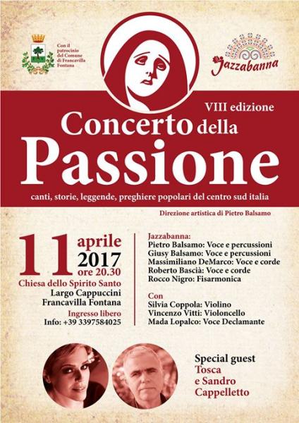 Concerto della passione 8°ed.