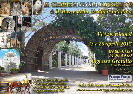 apertura straordinaria del Giardino Floro-Faunistico