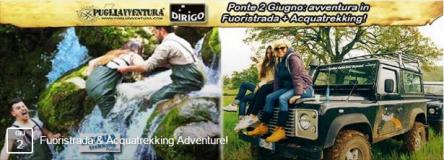 Fuoristrada & acquatrekking adventure!