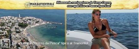Escursione in gozzo da pesca tipico al tramonto!