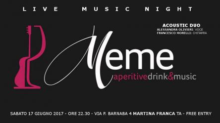 Acoustic Duo dal vivo al Meme Drink&Music