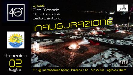 Inaugurazione 