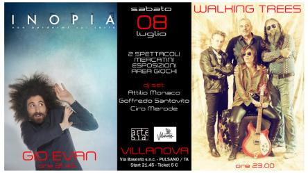 Gio Evan Tour / Walking Trees in concerto / Dj set