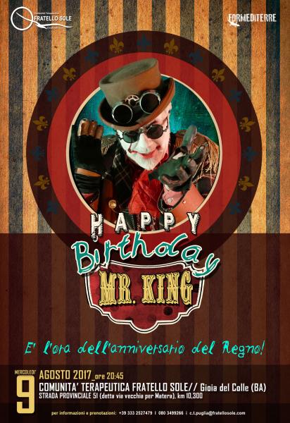 HAPPY BIRTHDAY, MR. KING!