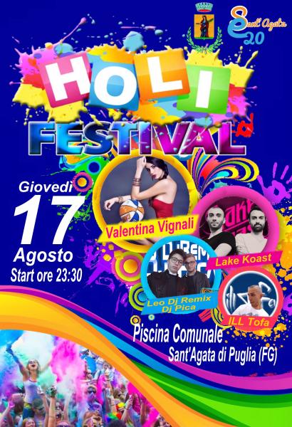 Holi Festival con Valentina Vignali