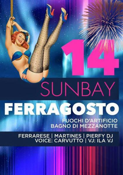 14 agosto - notte di ferragosto al sunbay disco - taranto