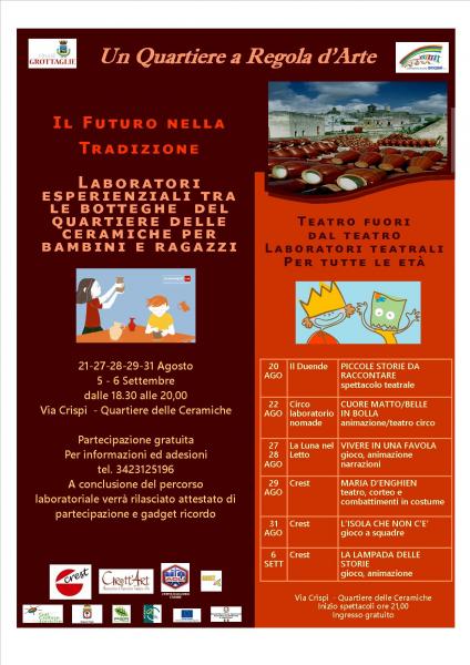 UN QUARTIERE A REGOLA D'ARTE