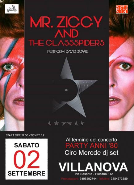 Mr. Ziggy and the Glassspiders perform David Bowie