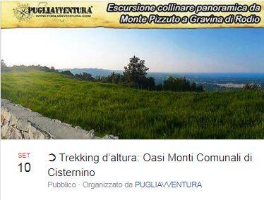 Trekking d'altura: Oasi Monti Comunali di Cisternino