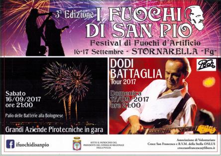 I FUOCHI DI SAN PIO - FESTIVAL DI FUOCHI D'ARTIFICIO