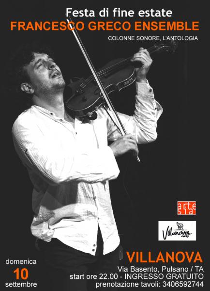 Francesco Greco Ensemble / Festa di fine estate