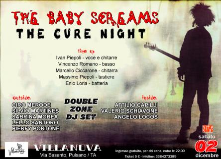 The Baby Screams in concerto - The Cure tribute + Double Zone Dj Set