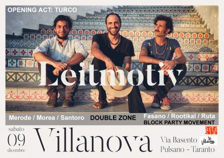 Leitmotiv in concerto / opening act: Turco / Double zone dj set