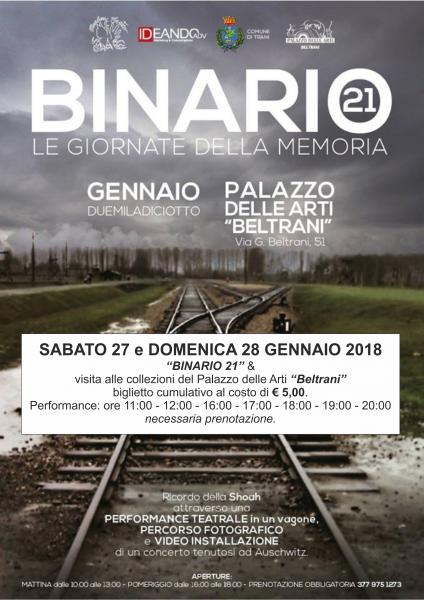 Binario 21 e Artis Gratia