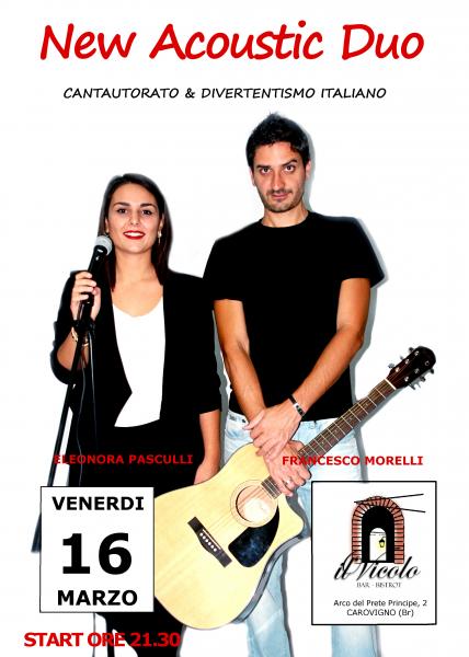 Francesco Morelli Duo in concerto a 