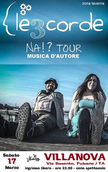 Omaggio alla musica d'autore con Le3Corde in concerto
