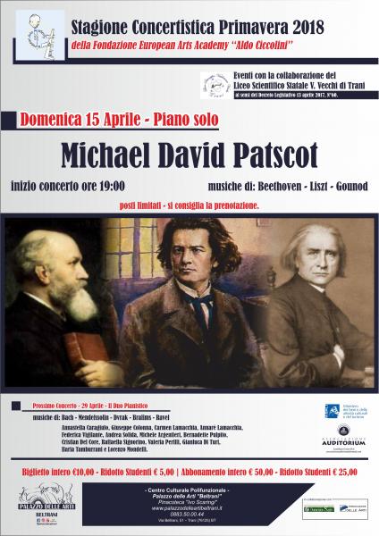 Concerto di piano solo - Michael David Patscot