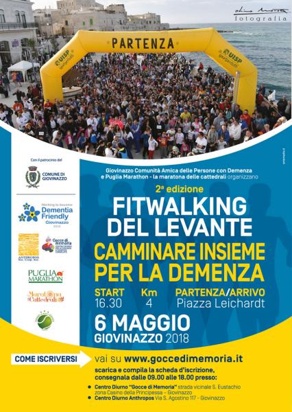 Fitwalking del levante. Camminare insieme per la demenza