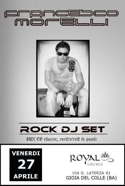Francesco Morelli dj set @Royal bar