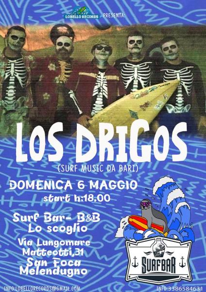 Los Drigos live per l'inaugurazione del Surf Bar