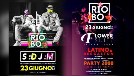 Sabato 23 Giugno / RIOBO Gallipoli / Arena House + Pista Latina