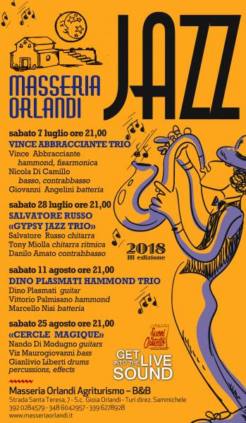 “MASSERIA ORLANDI IN JAZZ 2018 ”