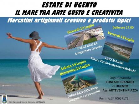 mercatino artigianale creativo e prodotti tipici