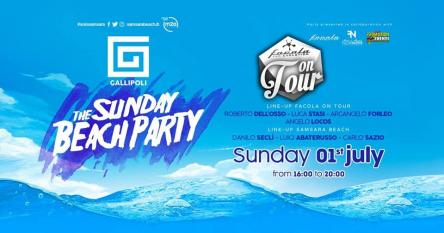 Samsara & Facola Fun Ontour // Domenica 1 Luglio - Beach Party