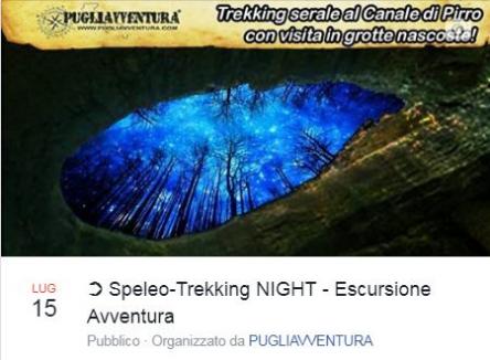 Speleo trekking night: Escursione avventura!