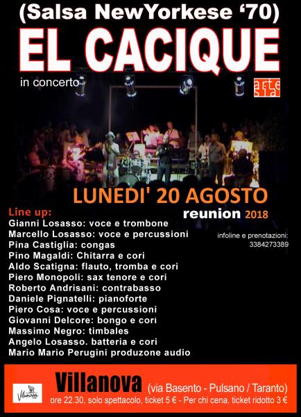 El Cacique in concerto (Salsa NewYorkese '70)