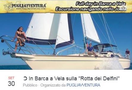 In barca a vela sulla rotta dei delfini!