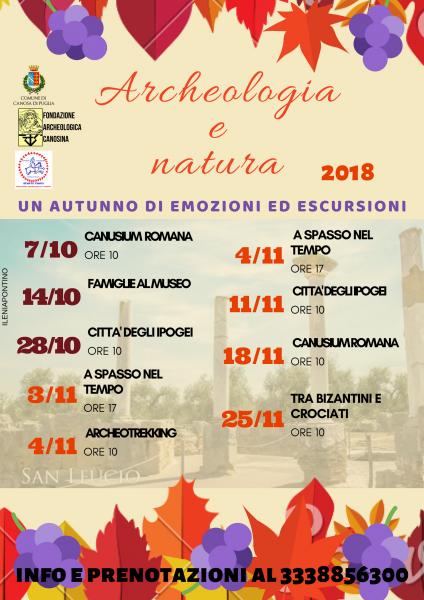 Archeologia e natura:un autunno di emozioni