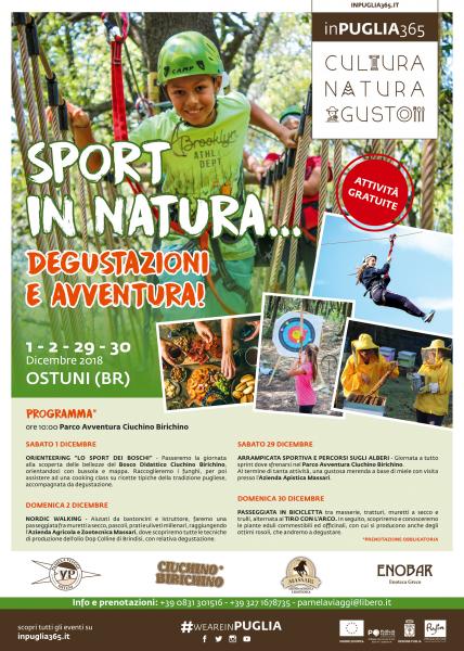 SPORT IN NATURA...DEGUSTAZIONI E AVVENTURA!