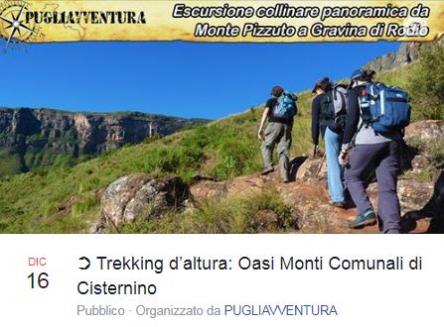 Trekking d'altura: Oasi Monti Comunali di Cisternino