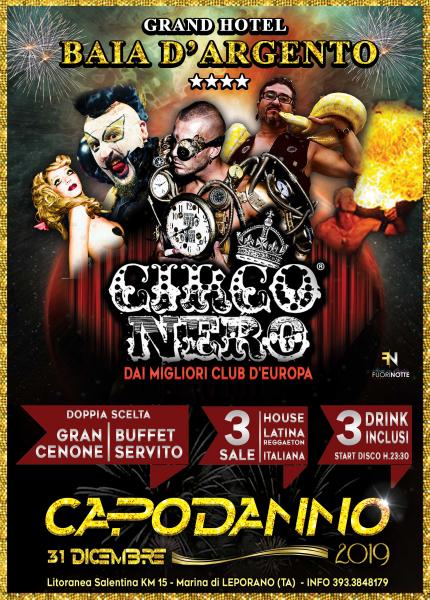 IL CIRCO NERO al Grand Hotel BAIA D'ARGENTO