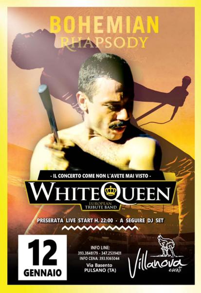 White Queen in concerto + Dj Set