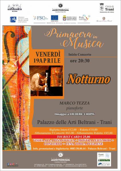 Primavera in musica 2019 Marco Tezza