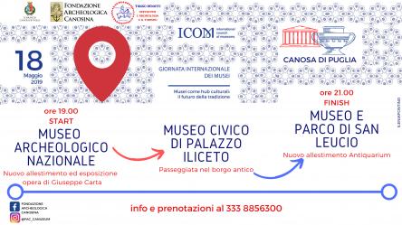 Notte dei musei a Canosa:un viaggio indietro nel tempo