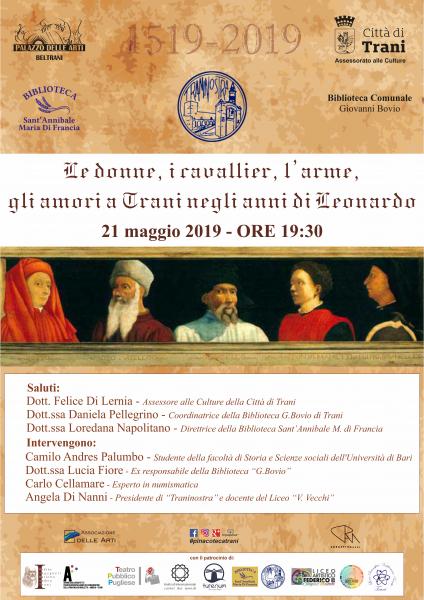 LE DONNE, I CAVALIERI, L’ARME, GLI AMORI