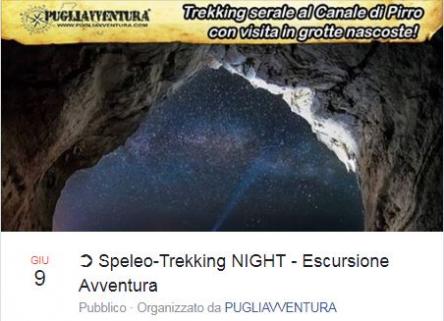 Speleo trekking Night