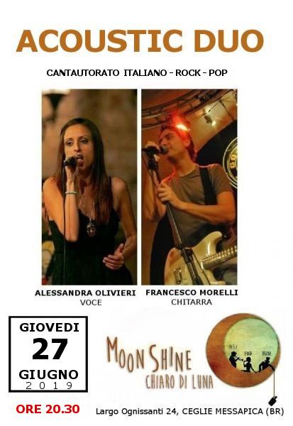 Musica e degustazione al Moonshine