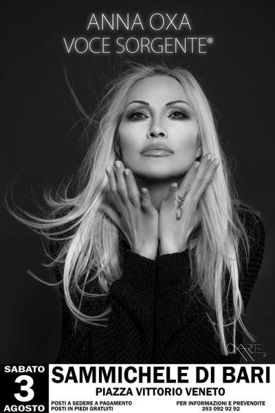Anna Oxa  “Voce sorgente”
