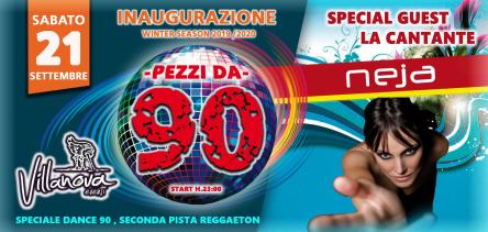 Villanova DiscoPub - Pezzi da 90: Ospite NEJA + Bonita Party