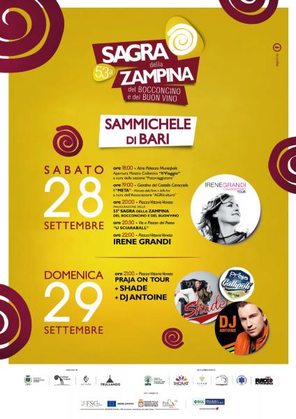 SAGRA DELLA ZAMPINA, DEL BOCCONCINO E DEL BUON VINO