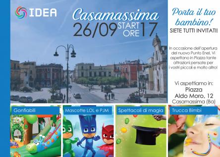 Idea, famiglie e bambini! New Opening Casamassima!