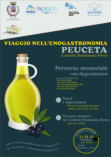 Viaggio nell'Enogastronomia Peuceta