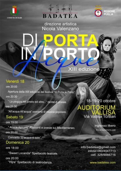 FESTIVAL DI PORTA IN PORTO XIII EDIZIONE