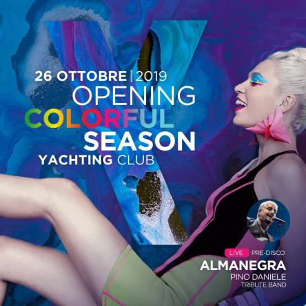 INAUGURAZIONE YACHTING CLUB. PINO DANIELE TRIBUTE BAND LIVE PRE DISCO