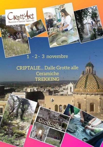 Criptaliae,trekking dalle Grotte alle Ceramiche